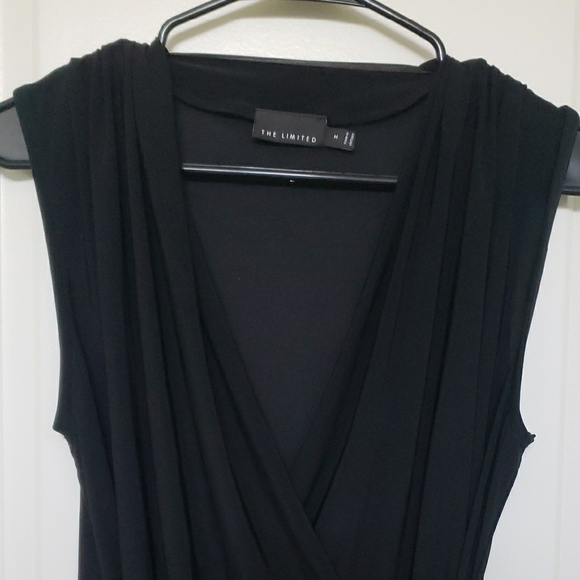 The Limited Black Wrap Blouse - Picture 4 of 6